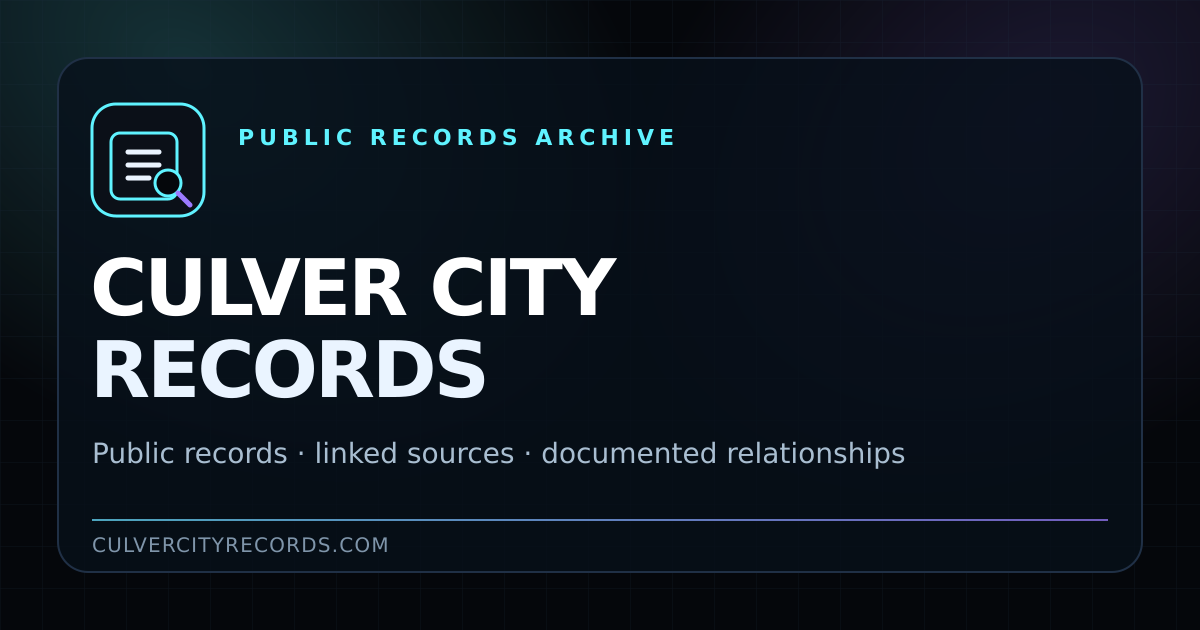 Bank OZK | Culver City Records